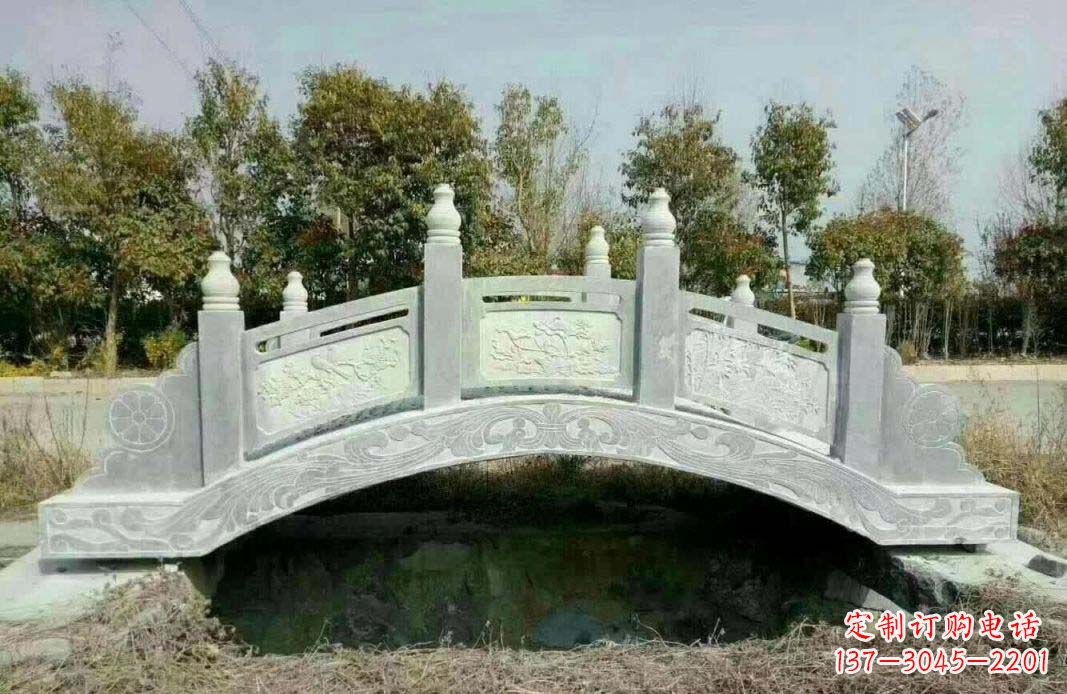 黄冈 传承古朴,抒发艺术,精致石桥雕塑