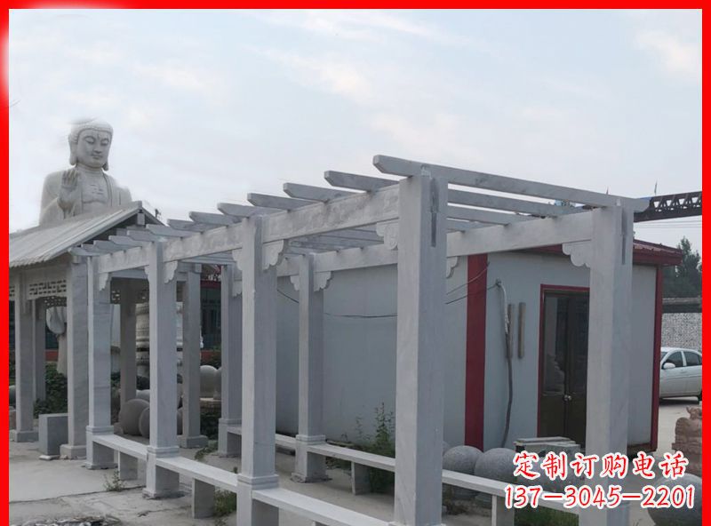 黄冈 专业定制公园大理石石雕长廊