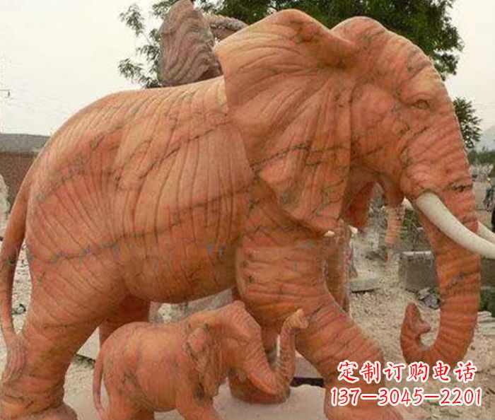 黄冈精美石雕动物雕塑