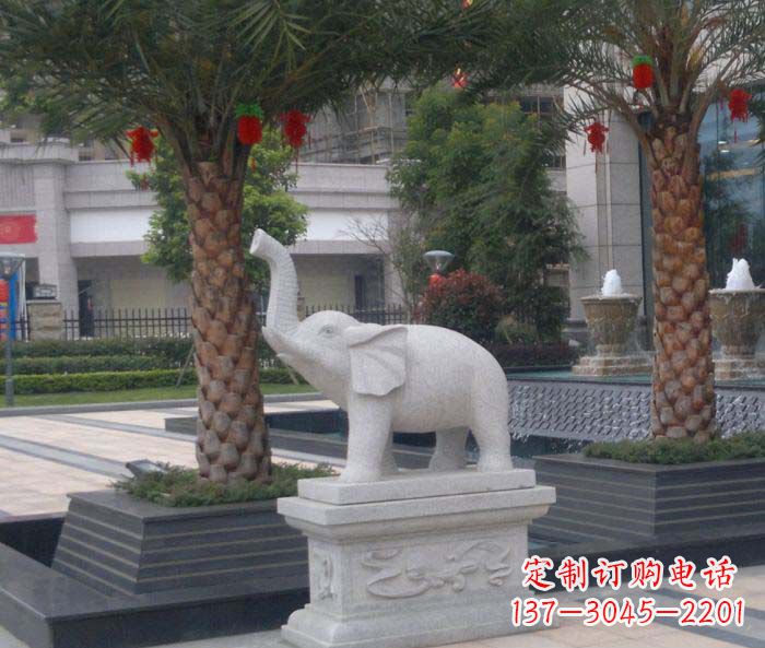 黄冈新潮小象雕塑