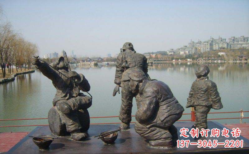 黄冈精美中式二胡雕塑