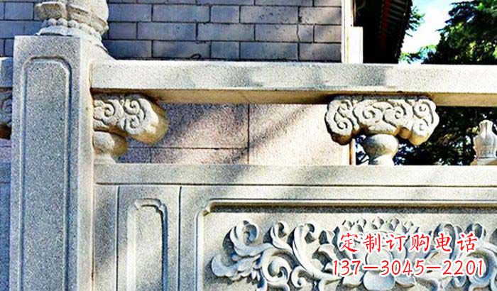 黄冈公园仿古石栏板_2