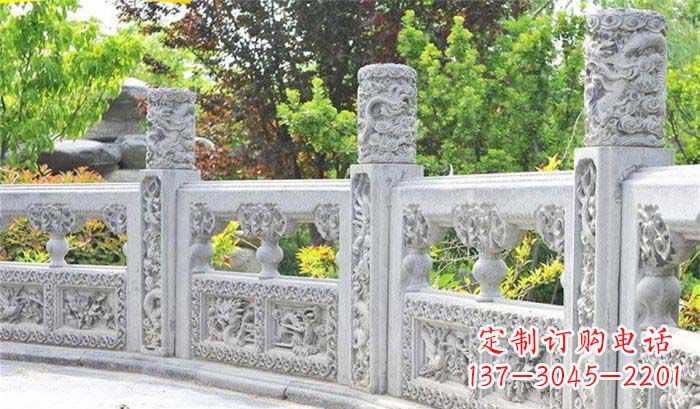 黄冈公园仿古石栏板雕塑