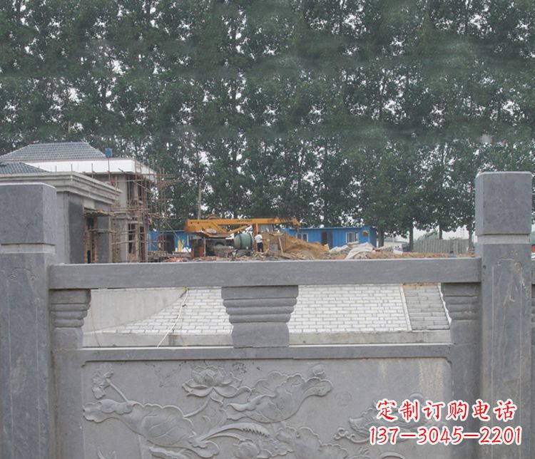 黄冈独特的仿古公园石栏板雕塑
