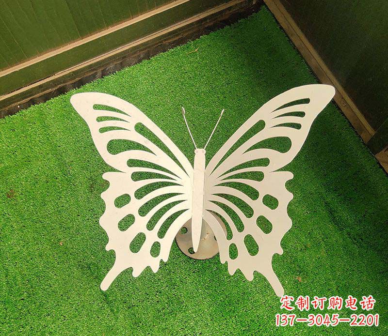 黄冈优雅迷人的蝴蝶不锈钢雕塑