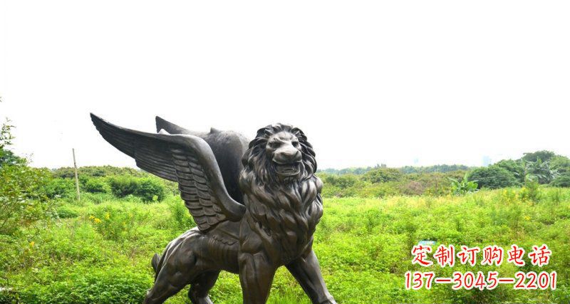 黄冈中领雕塑精美的动物铜雕