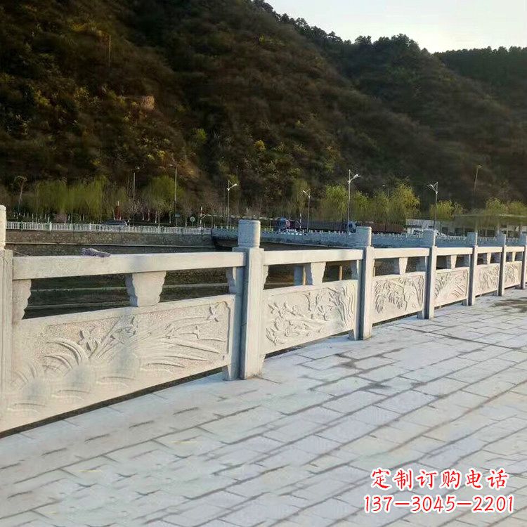 黄冈公园花岗岩石栏板
