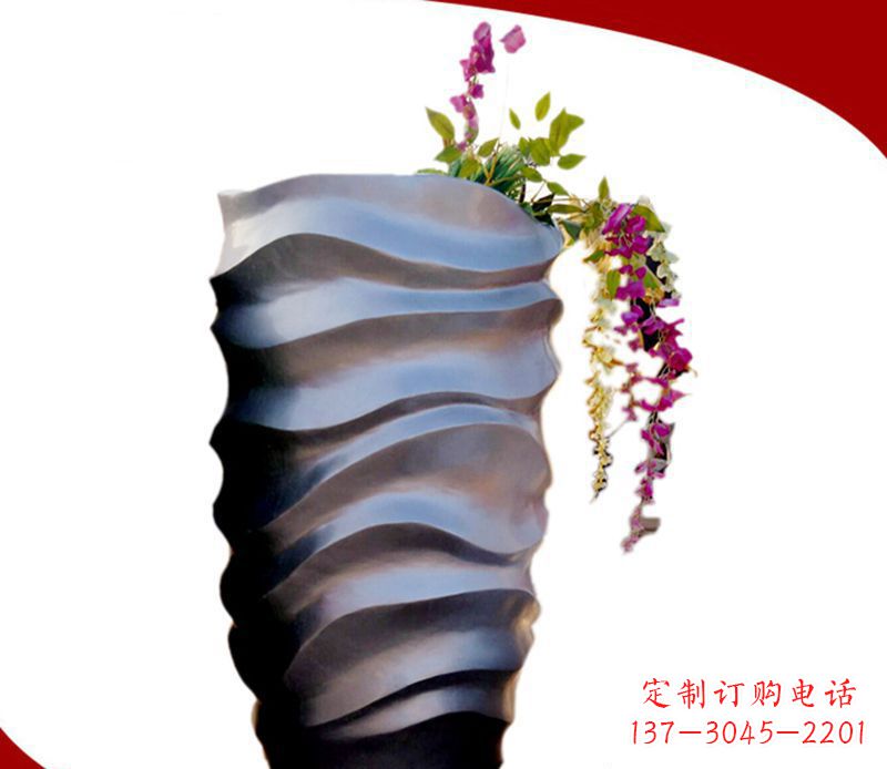 黄冈领雕塑花盆景观雕塑
