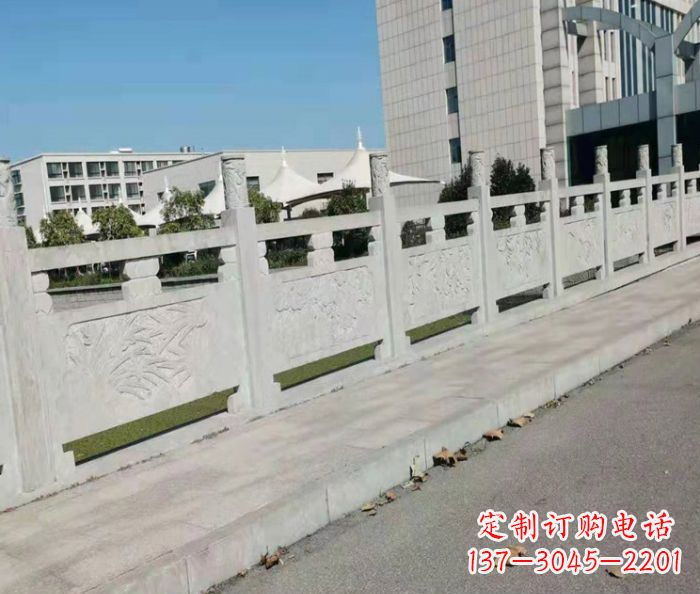 黄冈精美大理石浮雕栏板