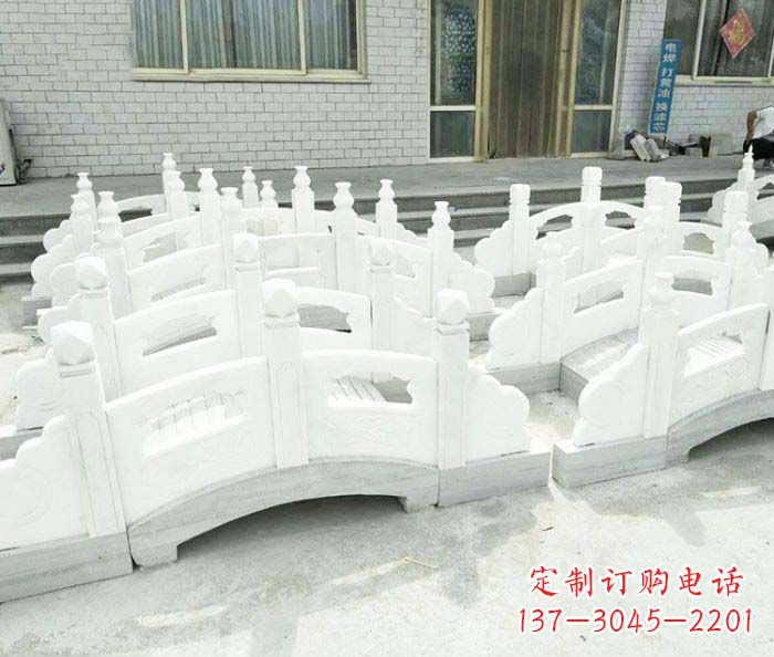 黄冈专业定制大理石拱桥雕塑