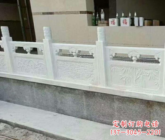 黄冈艺术大理石栏板石雕