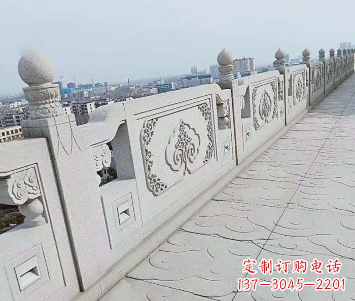 黄冈精美大理石栏板雕塑