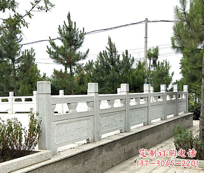 黄冈大理石栏板石雕,构筑公园景观