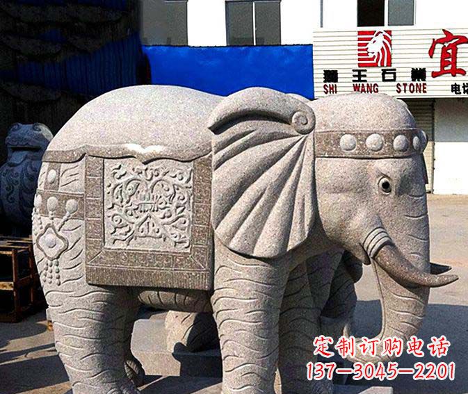 黄冈高品质缅甸大象雕塑