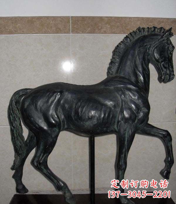 黄冈马动物铜雕景观雕塑
