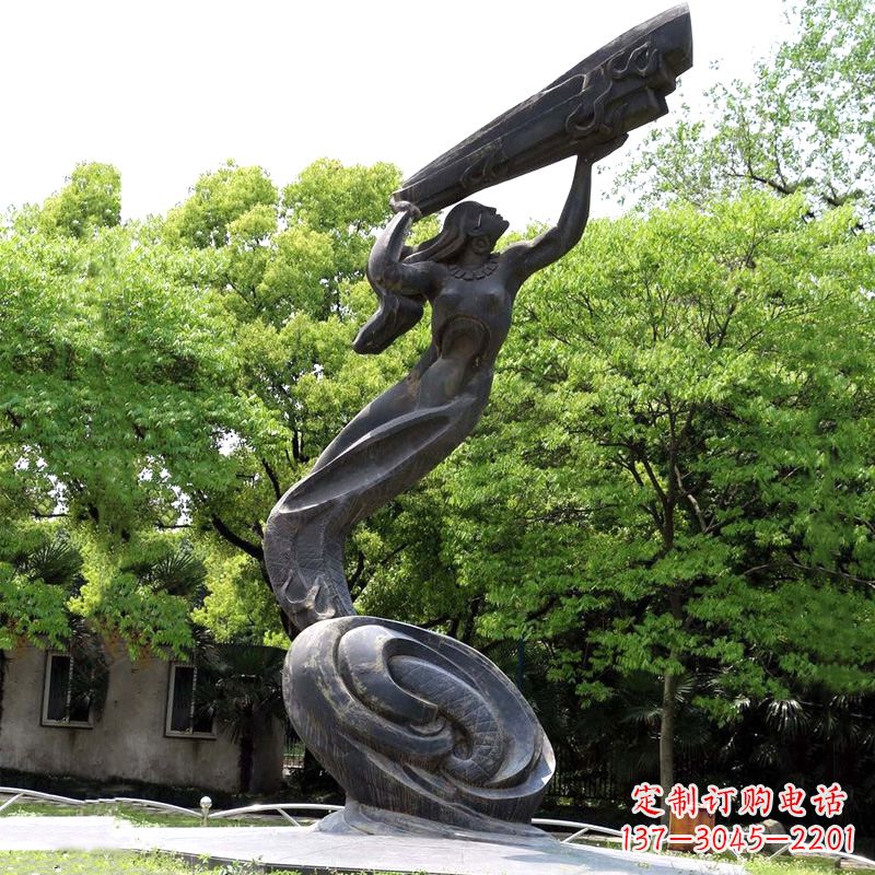 黄冈精致精美的女娲补天雕塑