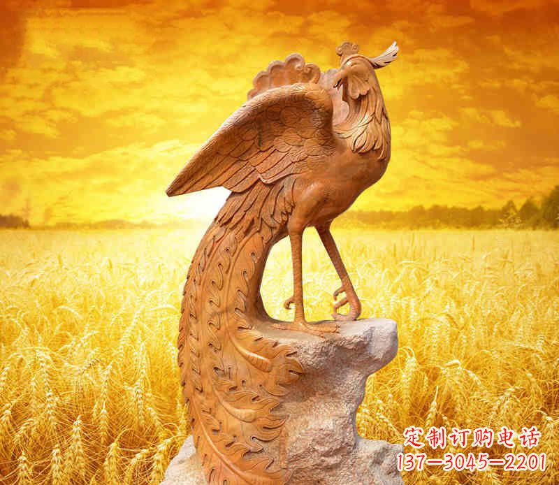 黄冈凤凰石艺雕塑