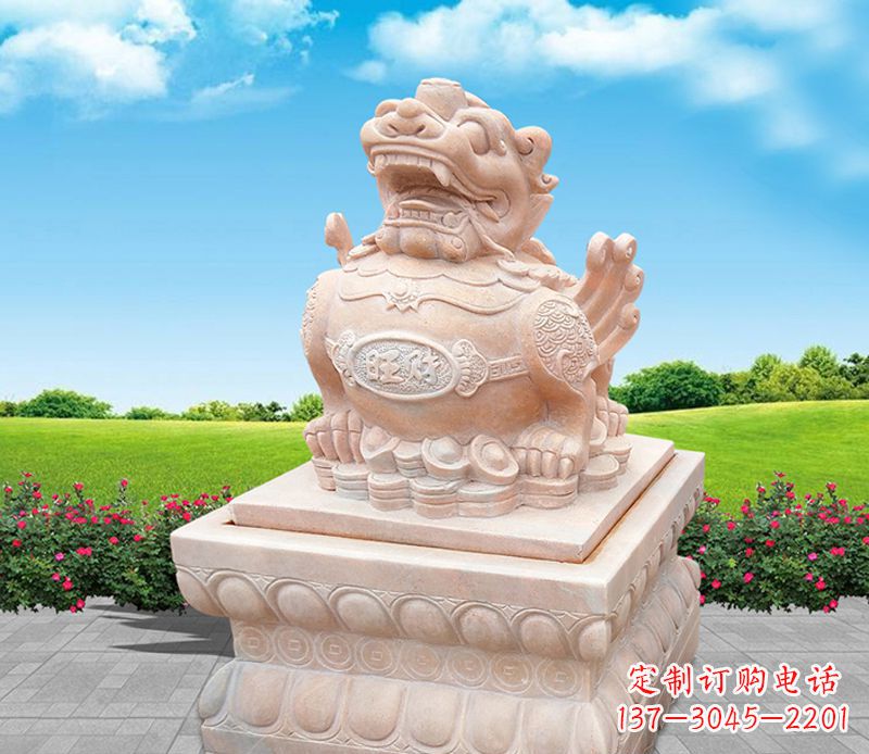 黄冈财神貔貅雕塑