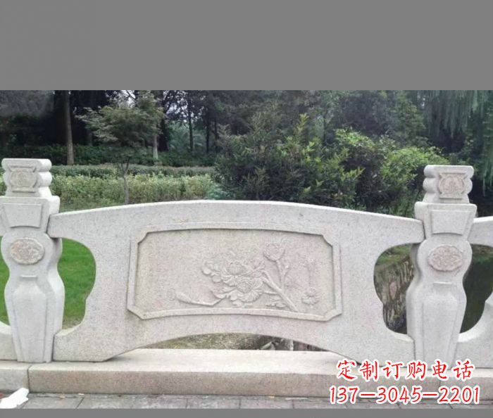 黄冈大理石公园石栏板雕塑