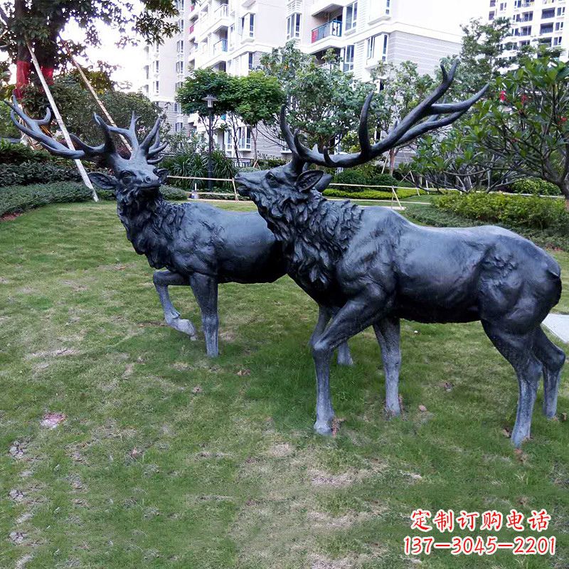 黄冈自然风格动物铜雕塑