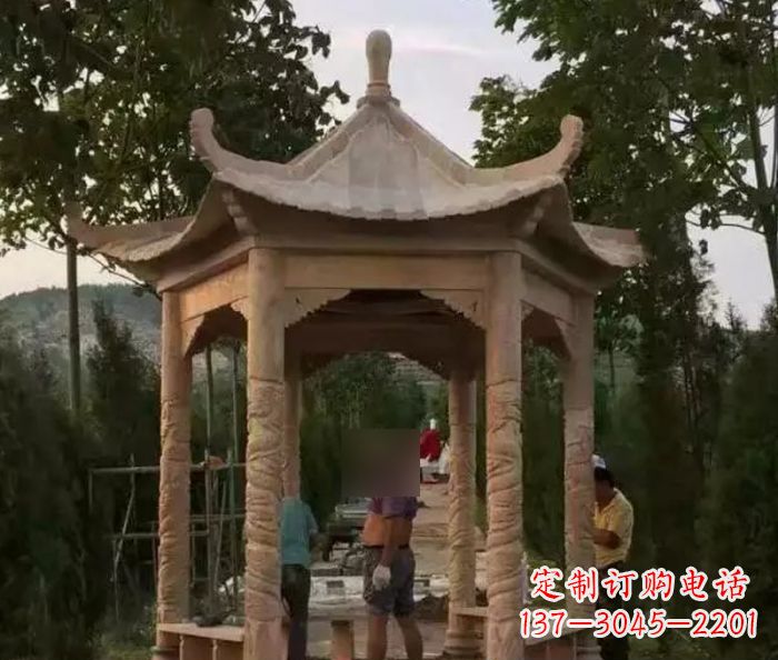 黄冈中领雕塑凉亭雕塑