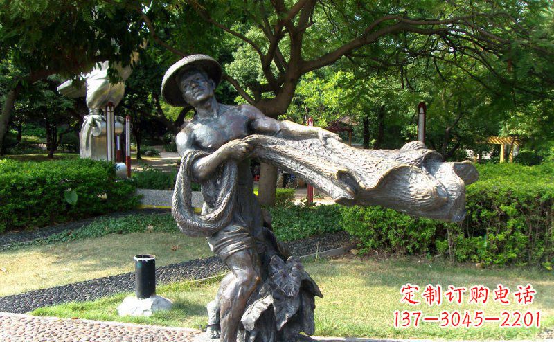 黄冈渔民铜雕—— 带您体验渔夫传统文化