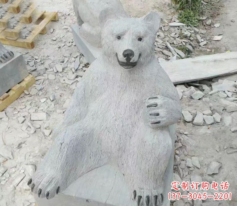 黄冈狗熊石雕