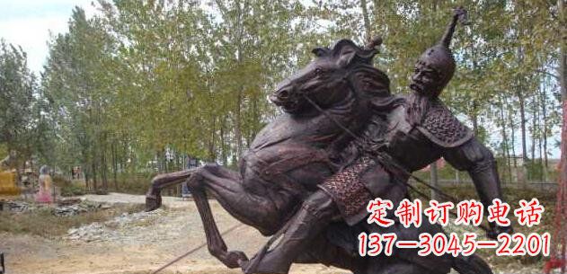 黄冈复古骑士马雕塑