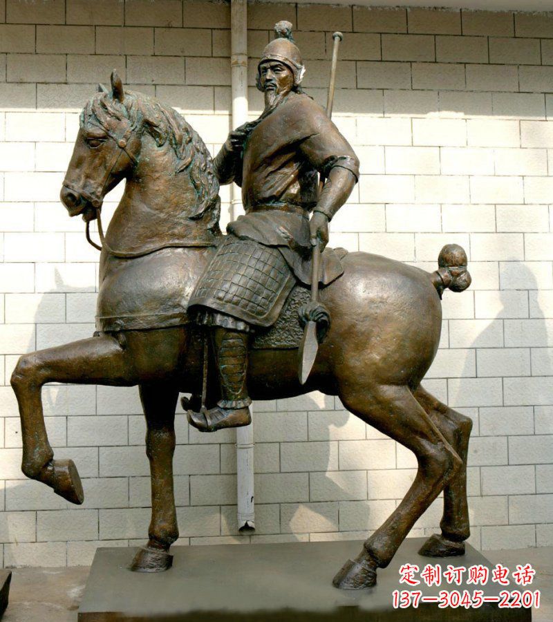 黄冈古罗马战士公园景观铜雕