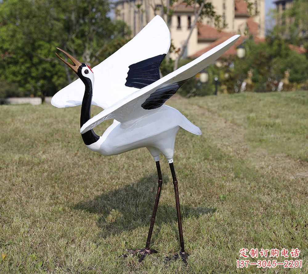 黄冈贵族气质,匠心精神:古人仙鹤雕塑