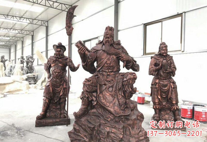 黄冈雕刻关公，传承历史文化