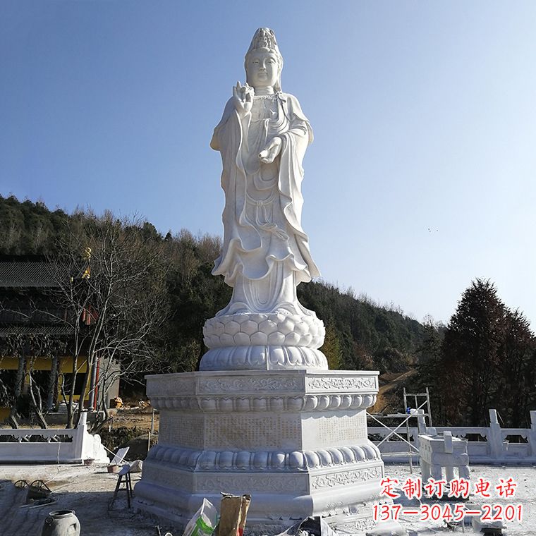 黄冈观音菩萨公园佛像石雕