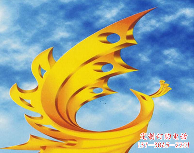 黄冈欣赏高贵凤凰雕塑