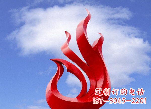 黄冈华丽不锈钢凤凰雕塑