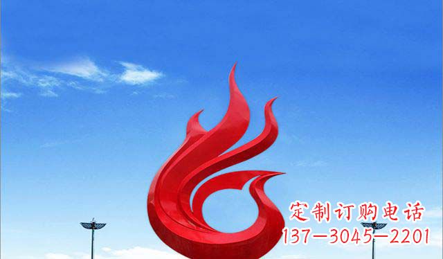 黄冈优雅定制,高贵不锈钢凤凰雕塑