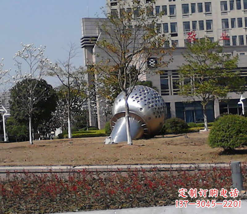 黄冈传统话筒雕塑,融合现代美学设计