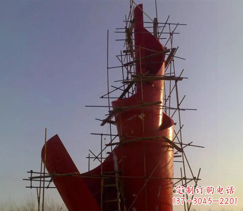 黄冈不锈钢火炬景观雕塑