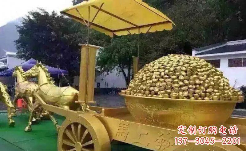 黄冈中领雕塑:精美的玻璃钢马雕塑