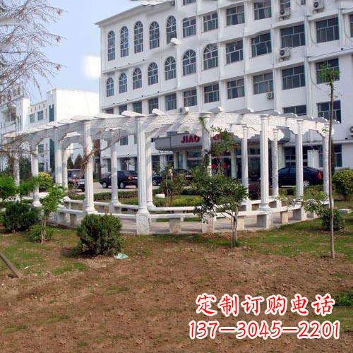 黄冈汉白玉欧式石雕花架