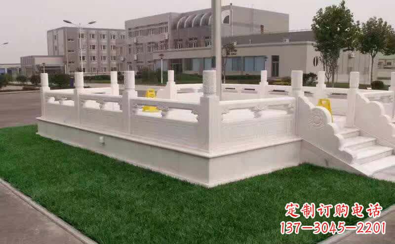 黄冈汉白玉升旗台雕塑1