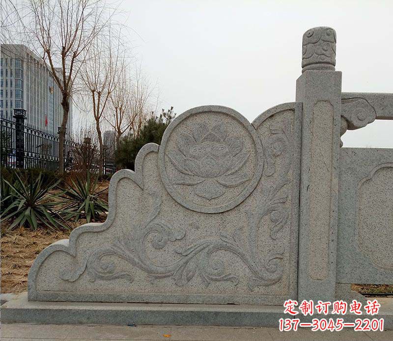 黄冈户外大理石栏板石雕