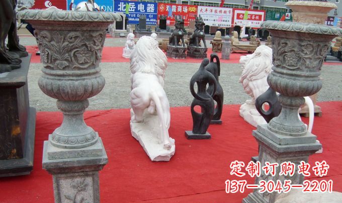 黄冈中领雕塑|花盆雕塑带来极致视觉体验