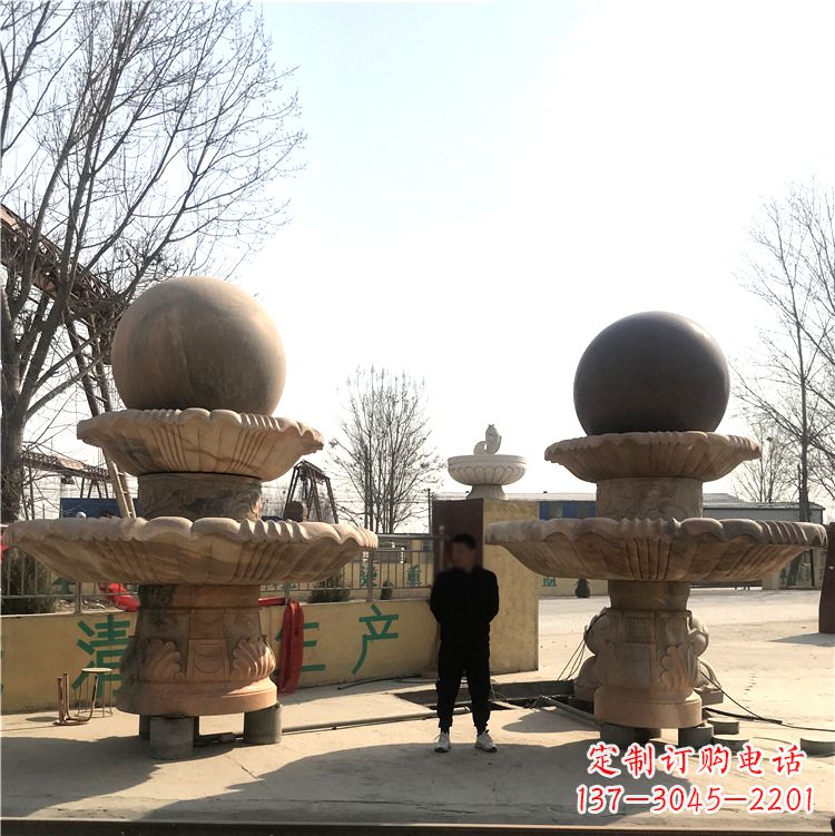 黄冈花园石雕喷泉