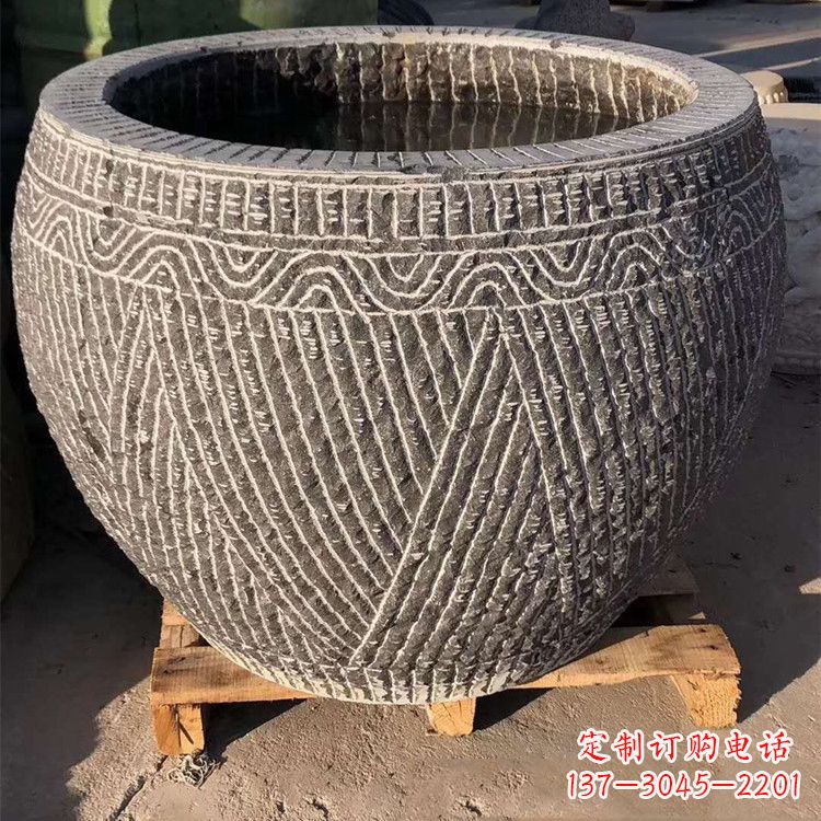 黄冈精美鱼缸雕塑,装点你的花园
