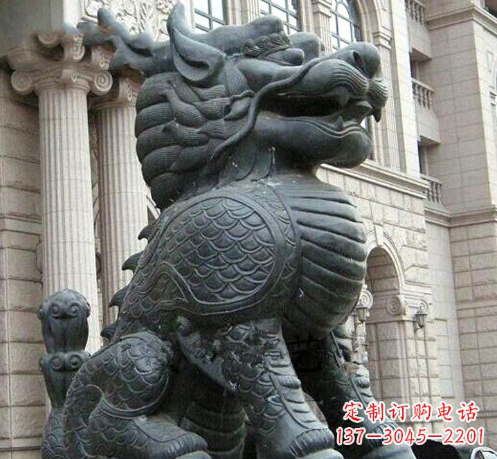 黄冈化煞铜麒麟