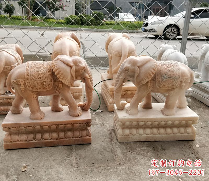 黄冈品质过硬的石雕大象