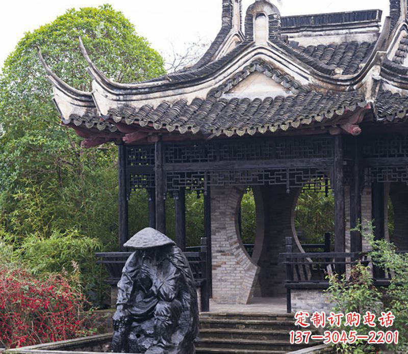 黄冈姜太公铜雕