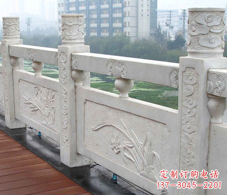 黄冈精巧雕刻,优质大理石栏板石雕
