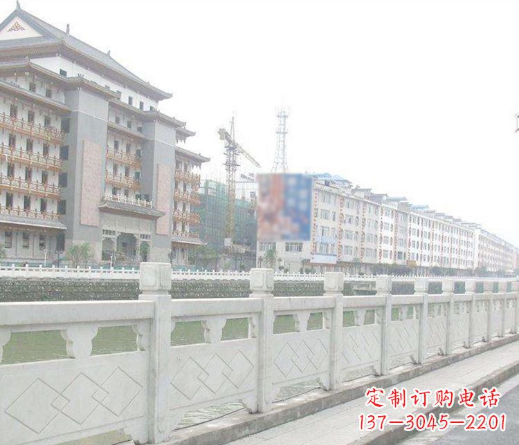 黄冈流光溢彩的大理石栏板石雕