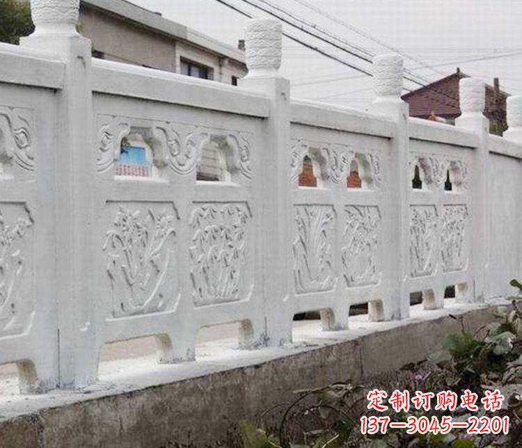 黄冈优雅大理石栏板雕塑